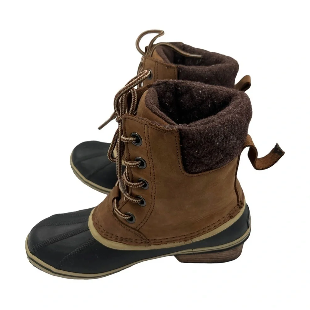 SOREL Women’s Slimpack Lace II Snow Boots 9 - Picture 8 of 12